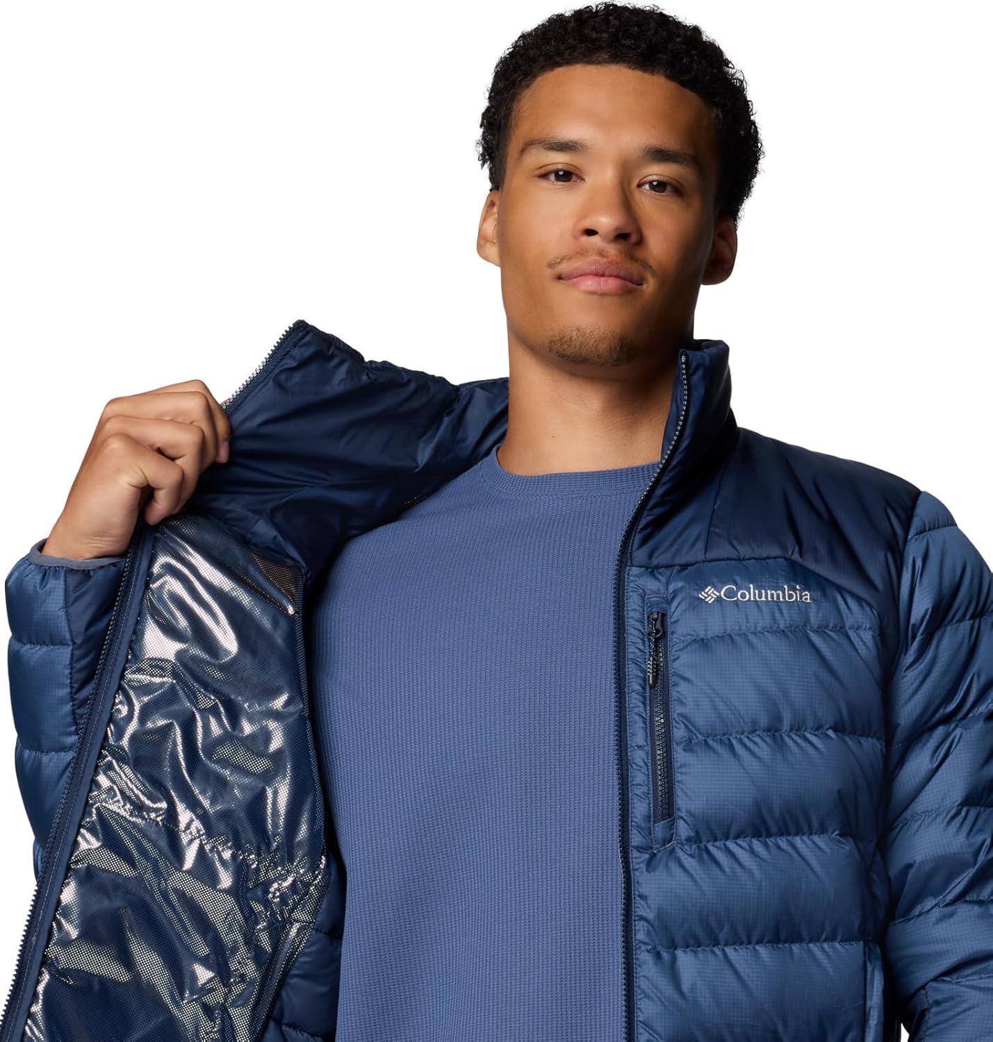 imageColumbia Mens Autumn Park II Down JacketDark MountainCollegiate Navy