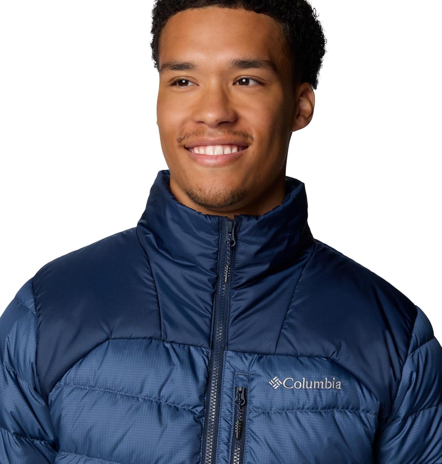 imageColumbia Mens Autumn Park II Down JacketDark MountainCollegiate Navy