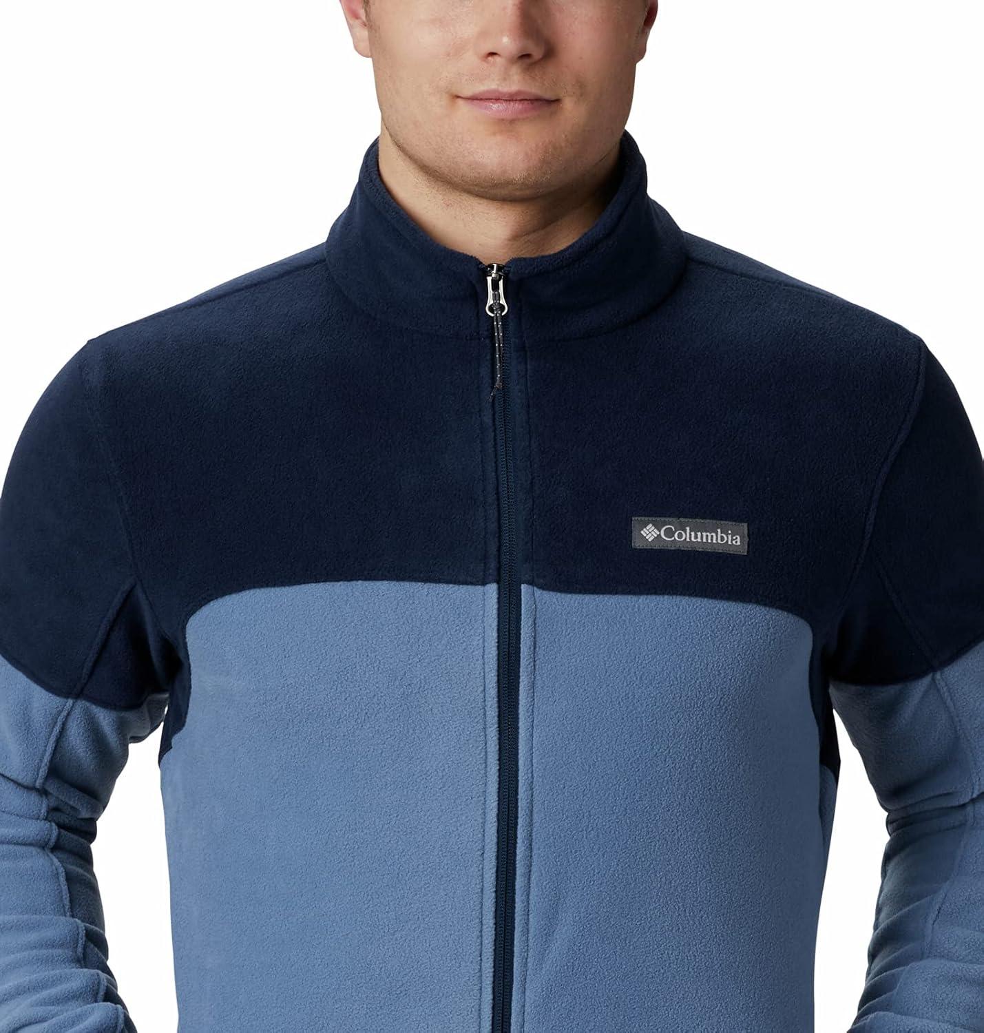 imageColumbia Mens Basin Trail Iii Full ZipBluestoneCollegiate Navy