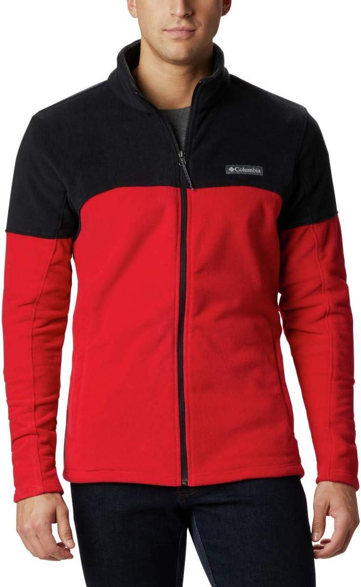 imageColumbia Mens Basin Trail Iii Full ZipMountain RedBlack