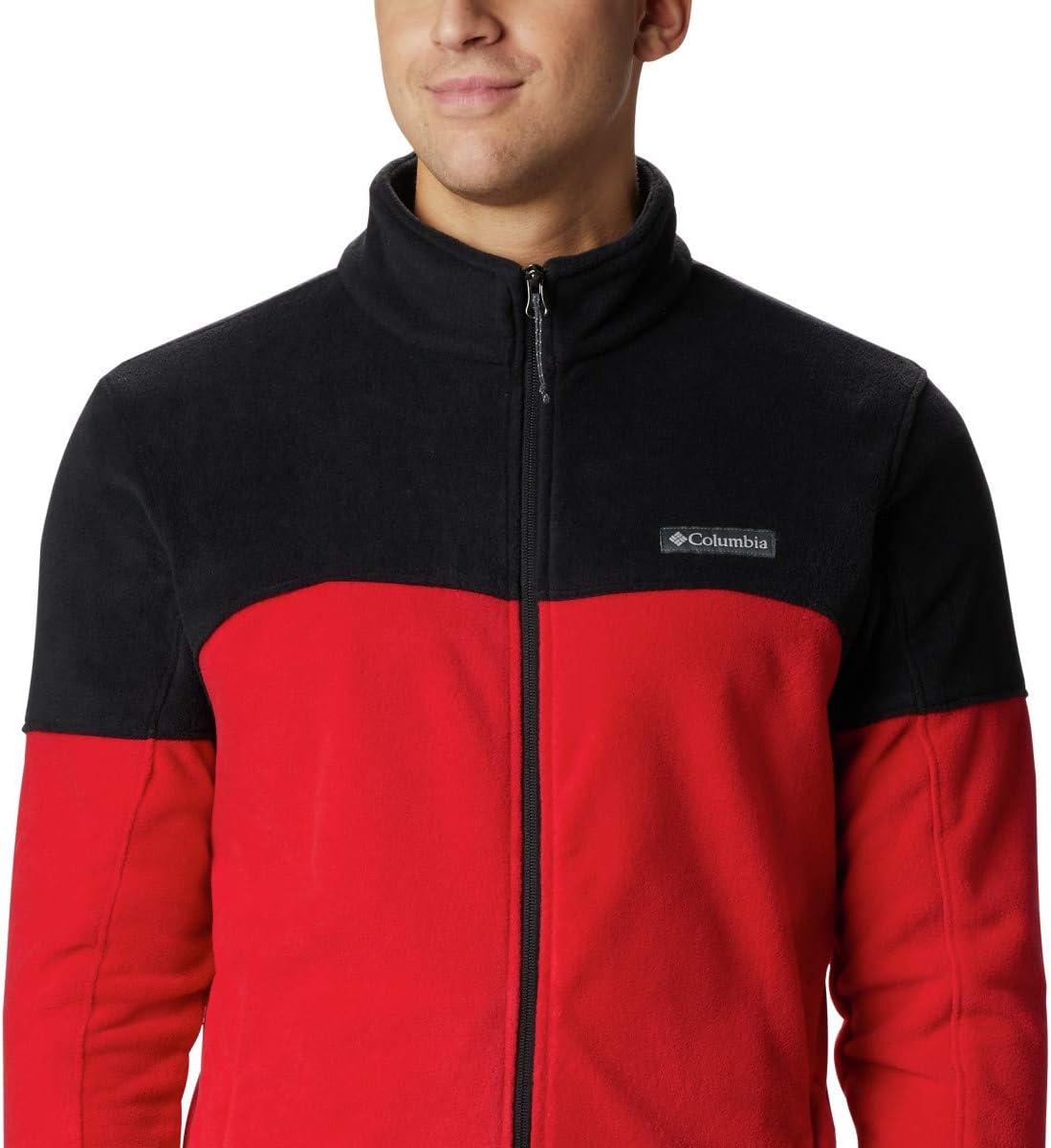 imageColumbia Mens Basin Trail Iii Full ZipMountain RedBlack