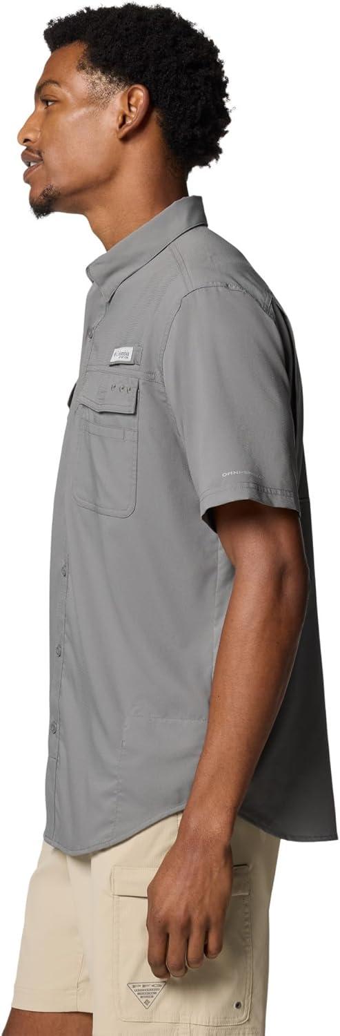 imageColumbia Mens Blood and Guts V Short Sleeve ShirtCity Grey