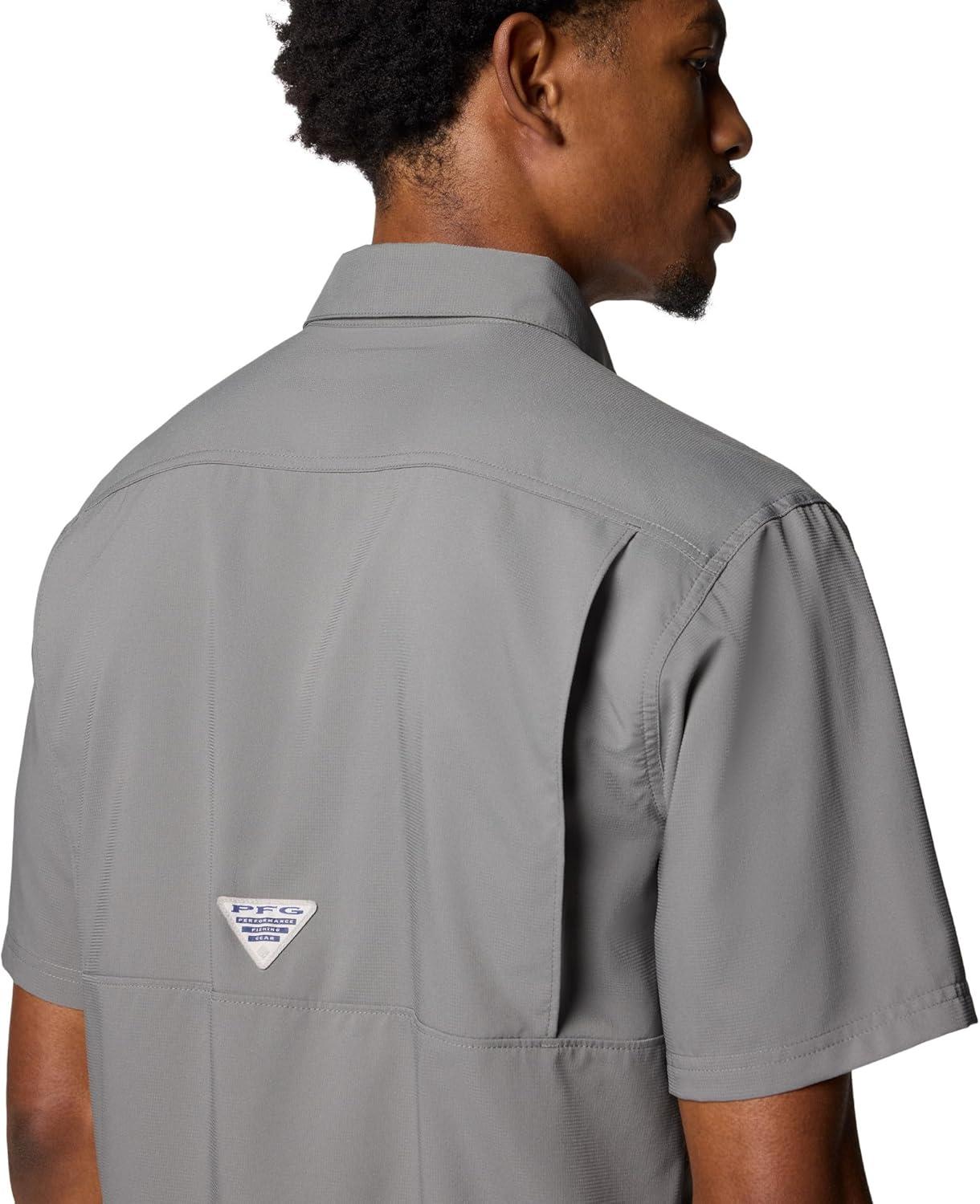 imageColumbia Mens Blood and Guts V Short Sleeve ShirtCity Grey