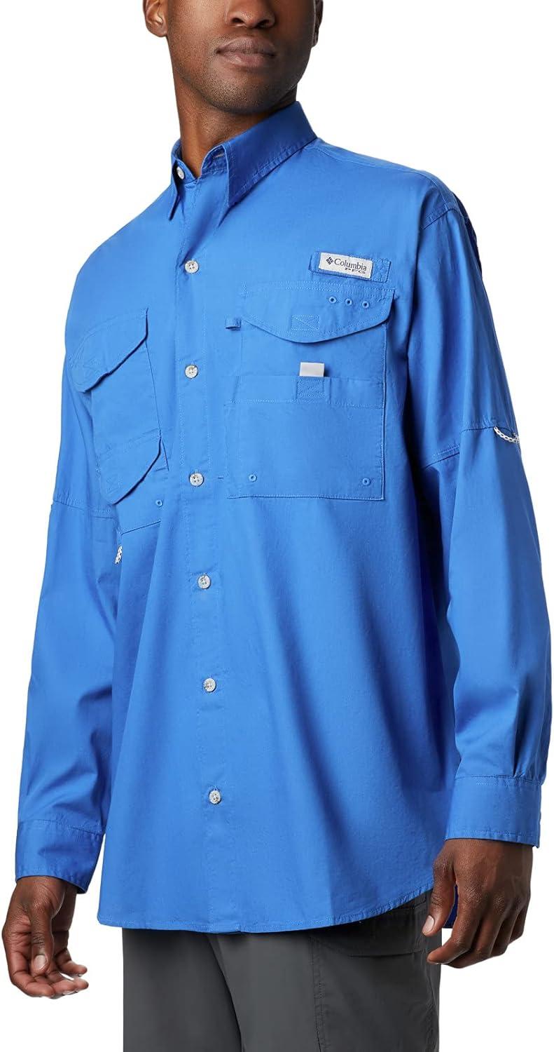 imageColumbia Mens Bonehead Ls ShirtVivid Blue