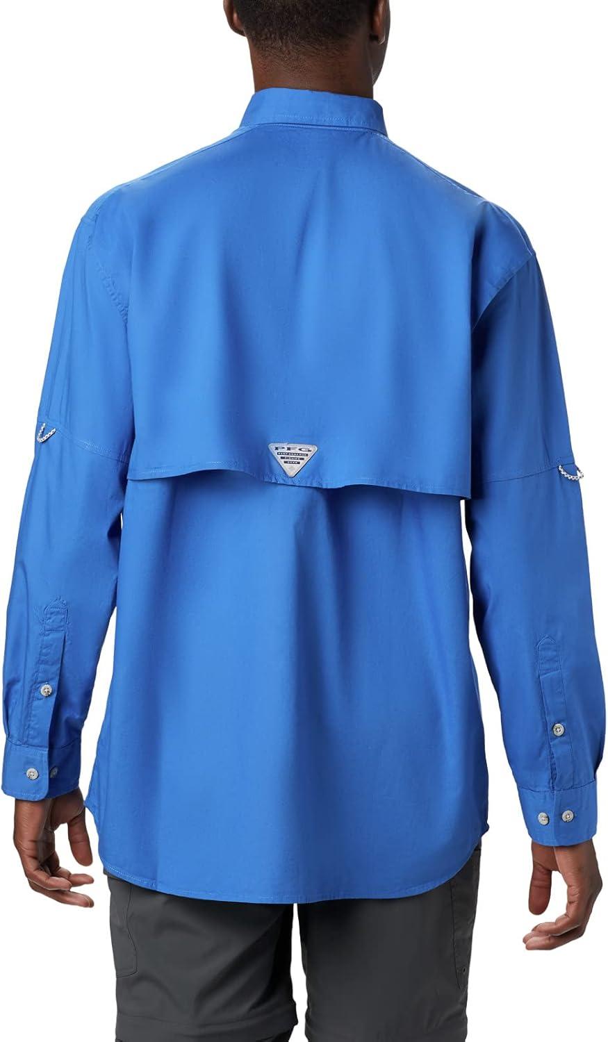imageColumbia Mens Bonehead Ls ShirtVivid Blue