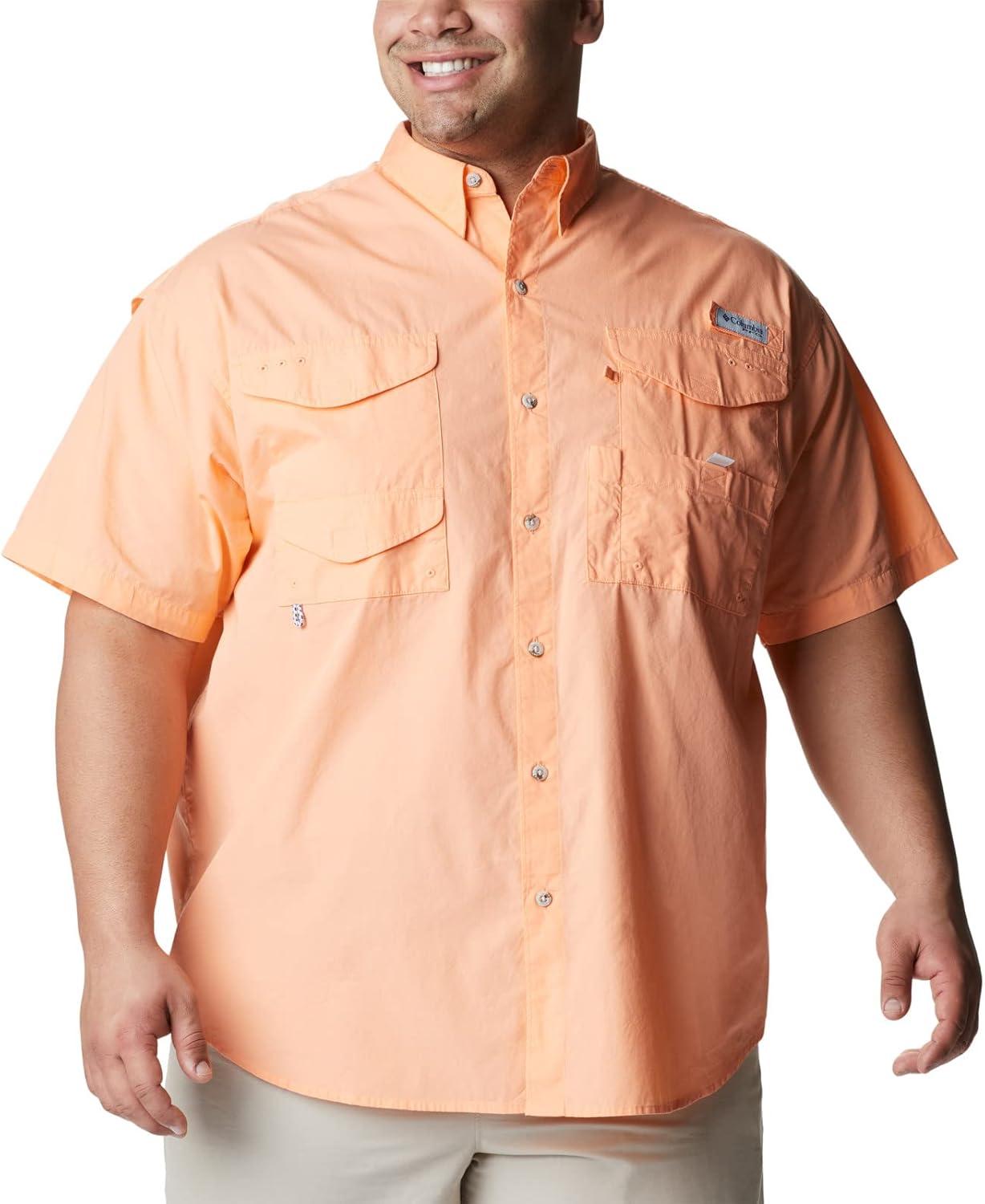imageColumbia Mens Bonehead Short Sleeve ShirtBright Nectar