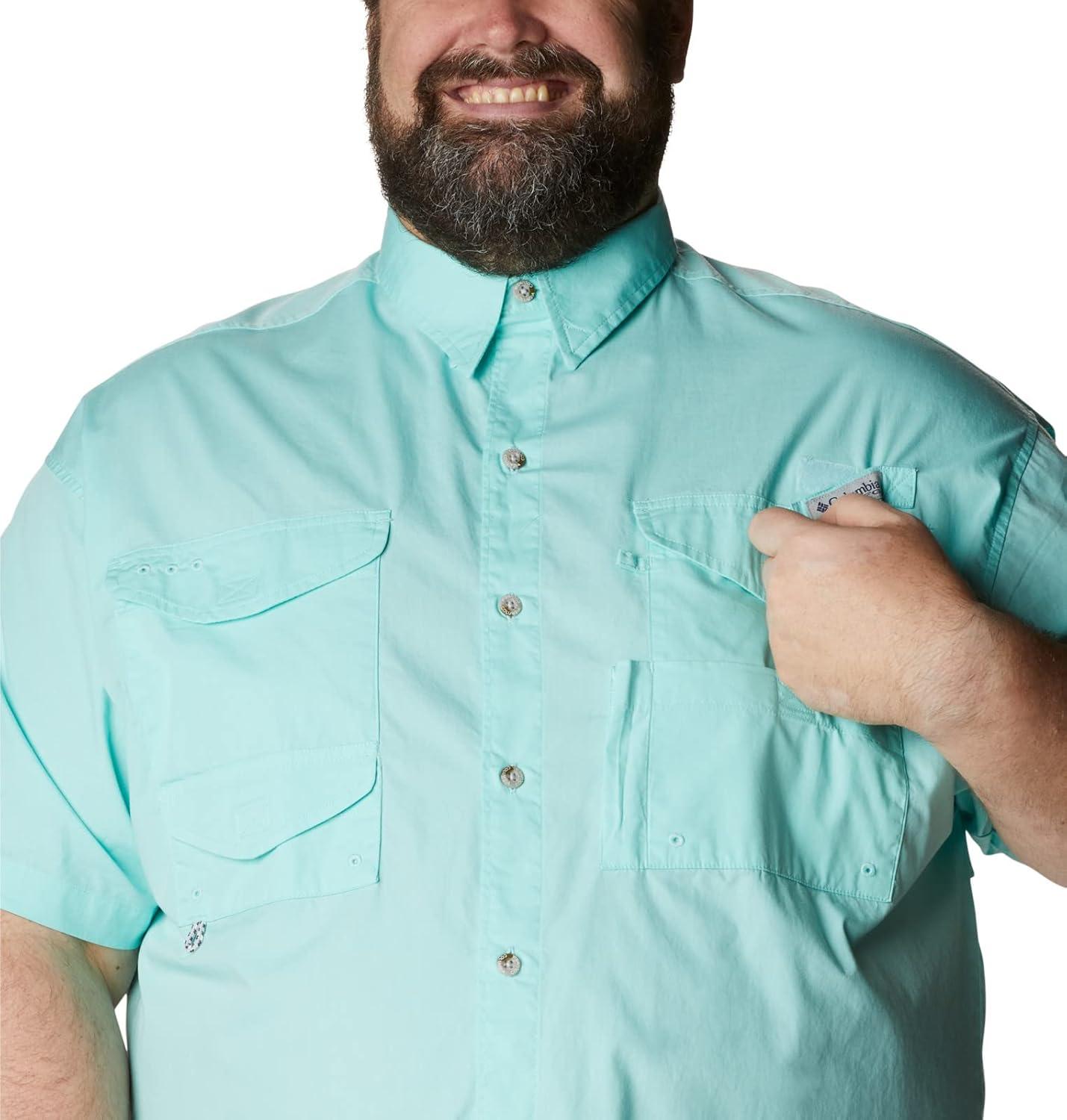 imageColumbia Mens Bonehead Short Sleeve ShirtGulf Stream