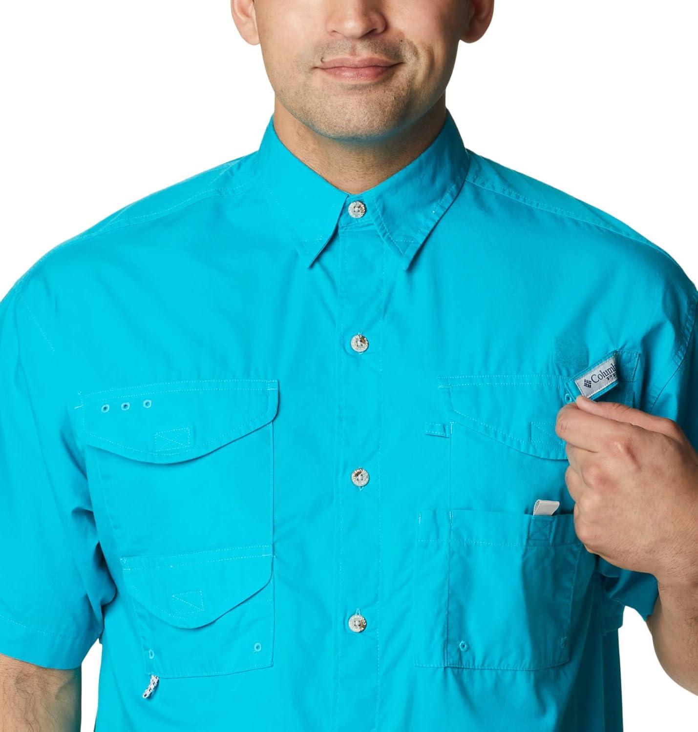 imageColumbia Mens Bonehead Short Sleeve ShirtOcean Teal