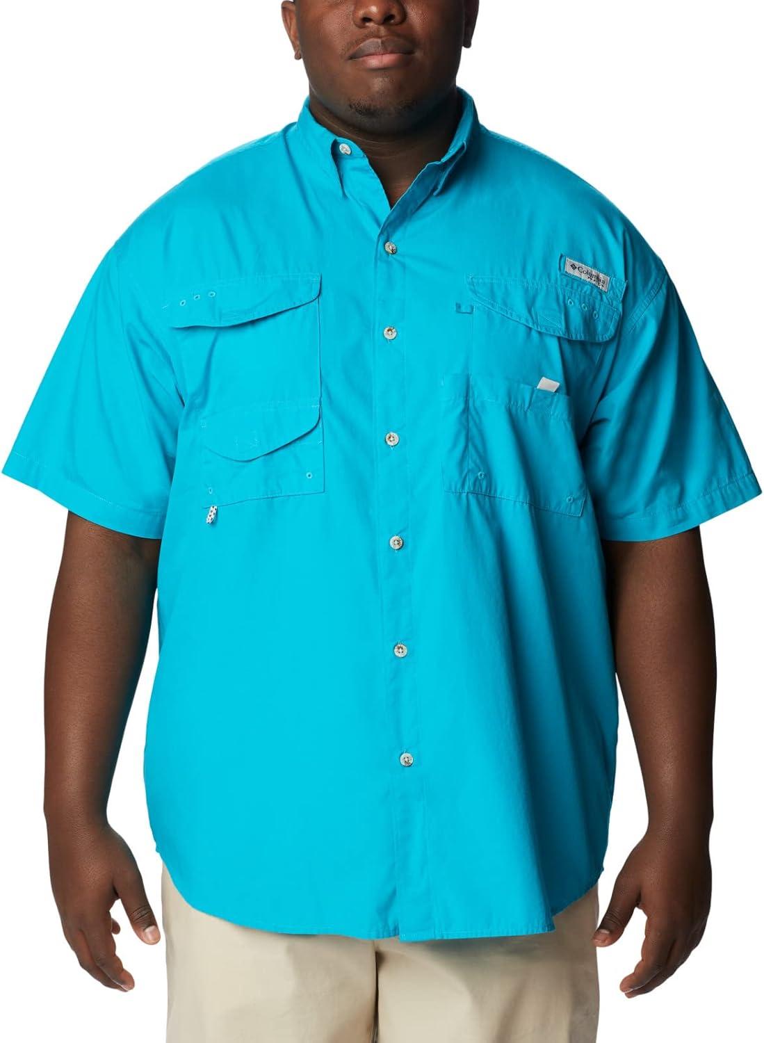 imageColumbia Mens Bonehead Short Sleeve ShirtOcean Teal