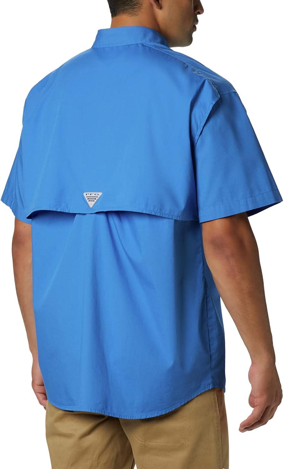 imageColumbia Mens Bonehead Short Sleeve ShirtVivid Blue