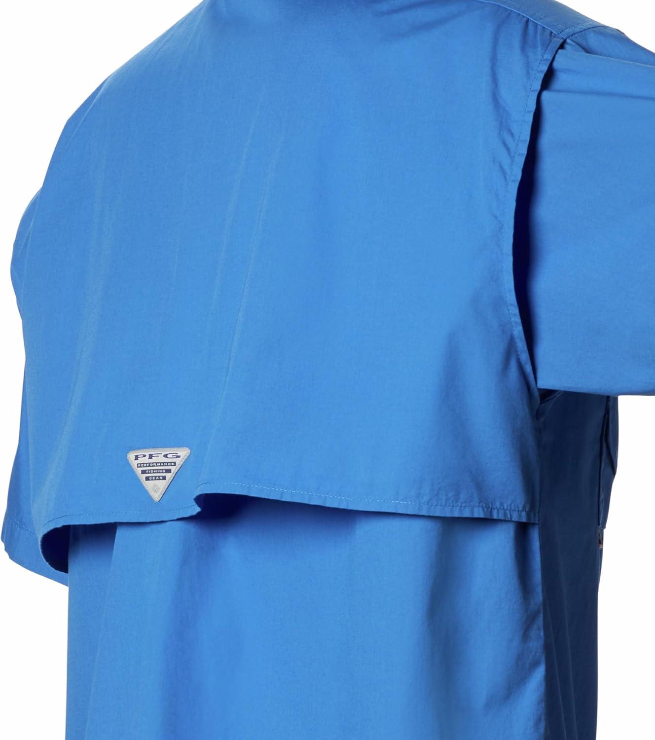 imageColumbia Mens Bonehead Short Sleeve ShirtVivid Blue