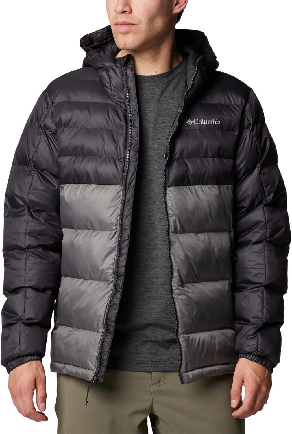 imageColumbia Mens Buck Butte II Insulated Hooded JacketCity GreyShark