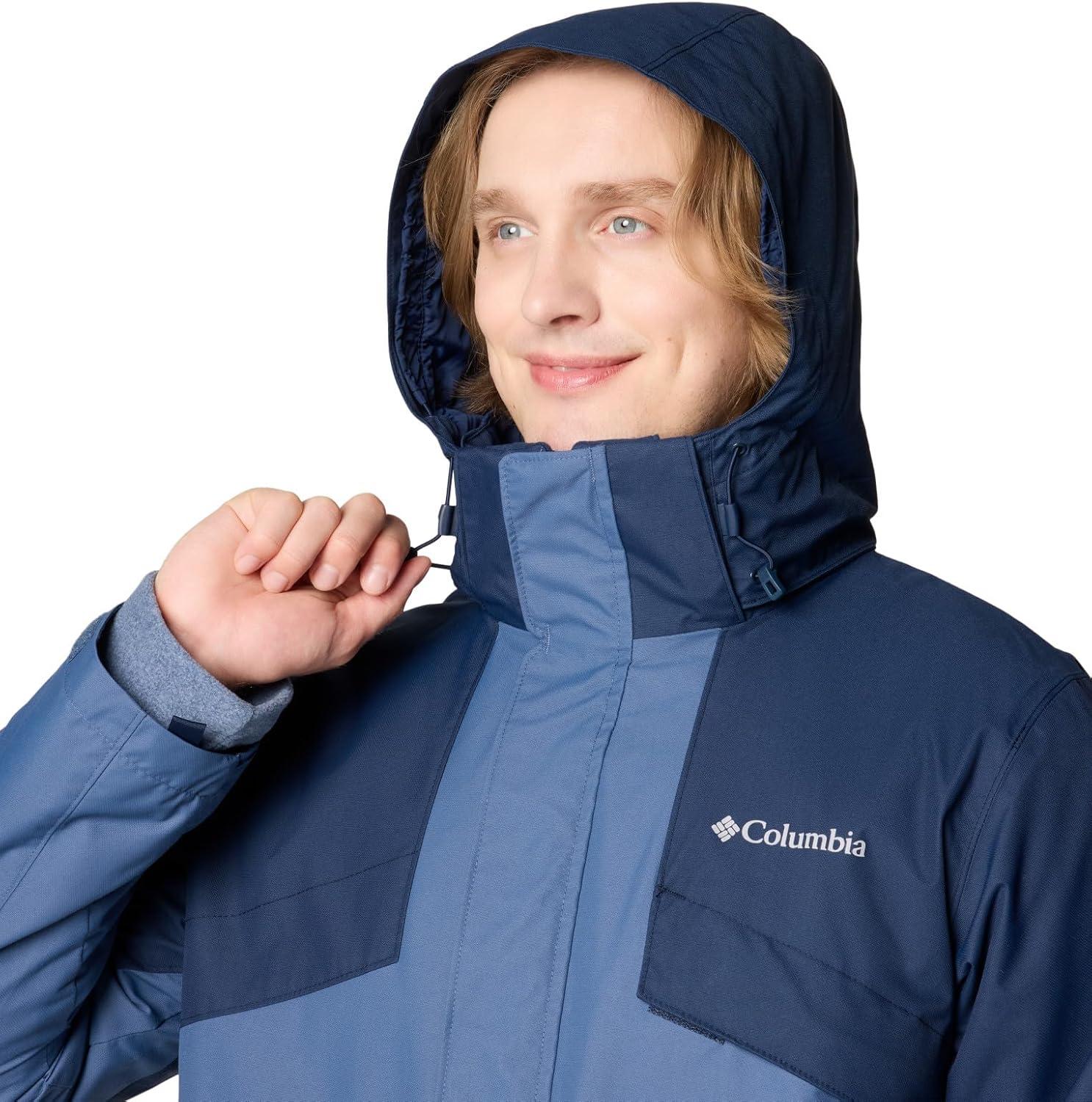imageColumbia Mens Bugaboo Iii Fleece Interchange JacketDark MountainCollegiate Navy