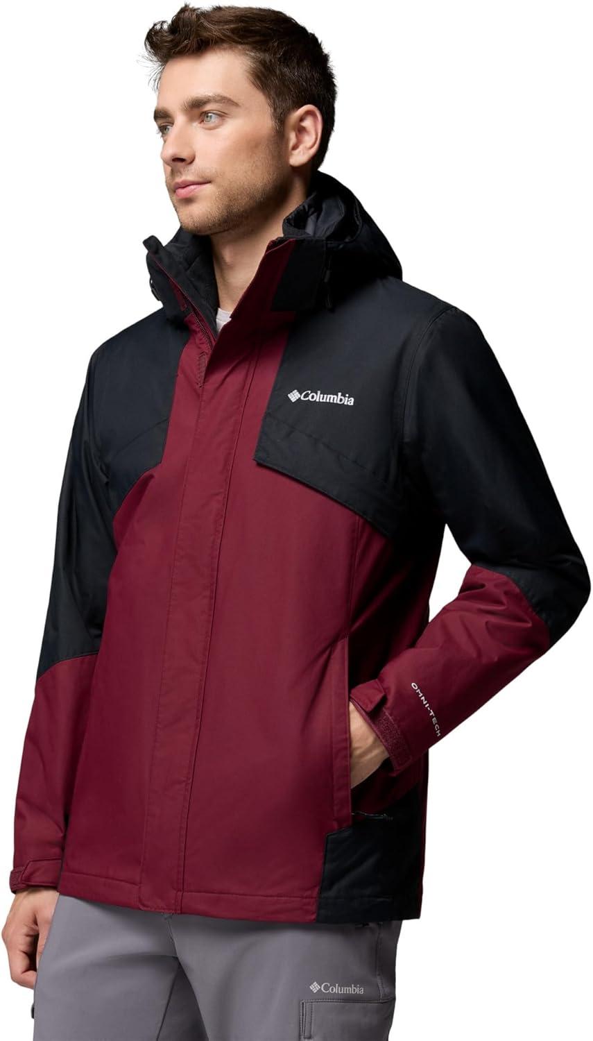 imageColumbia Mens Bugaboo Iii Fleece Interchange JacketRich WineBlack