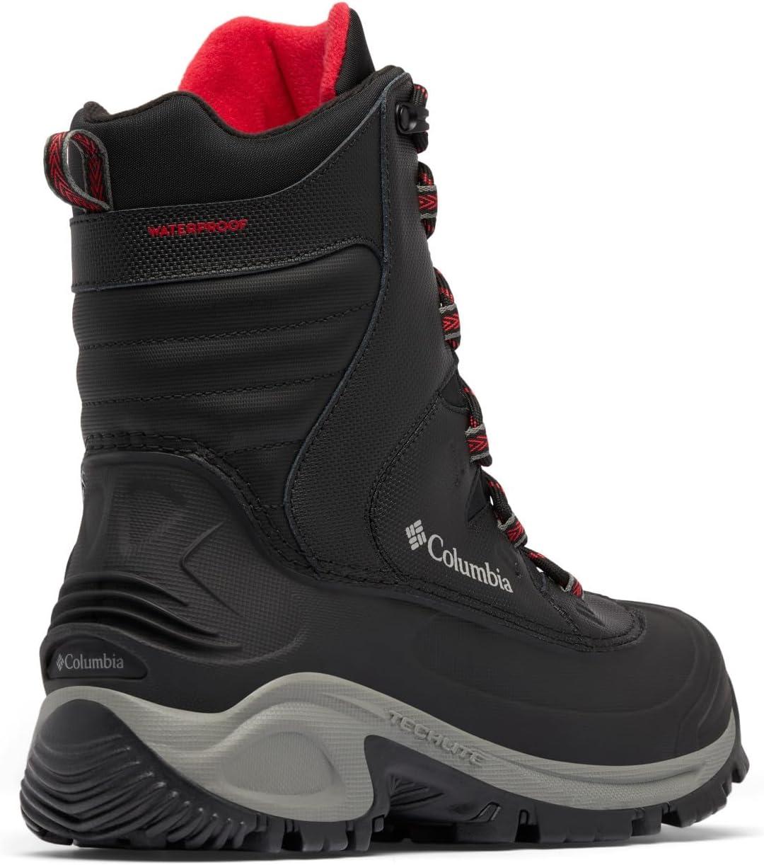 imageColumbia Mens Bugaboot III Snow BootBlackBright Red