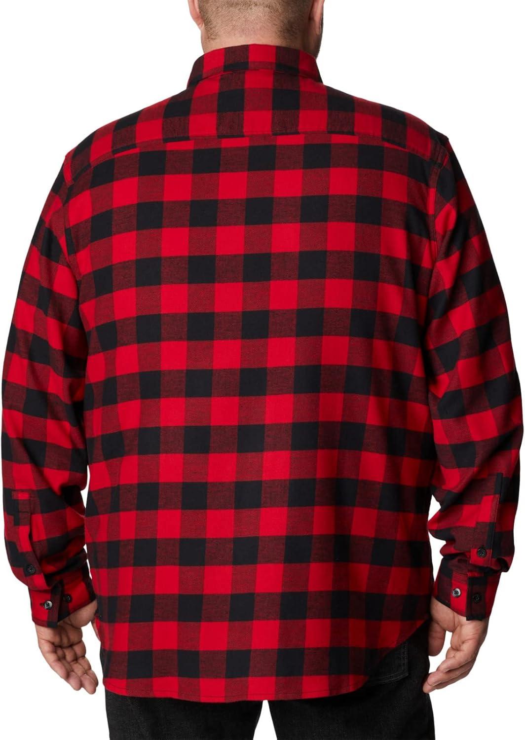 imageColumbia Mens Cornell Woods Flannel Long Sleeve Shirt