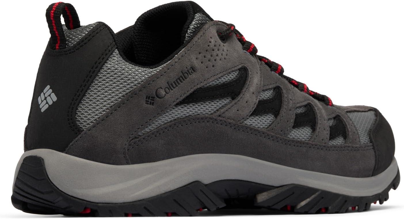 imageColumbia Mens Crestwood Hiking BootsDark GreyMountain Red