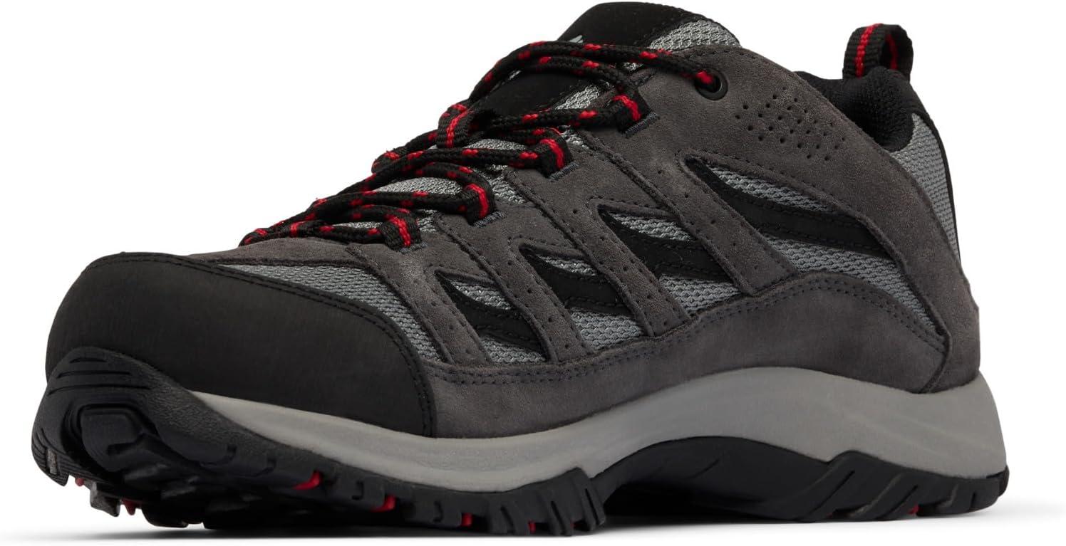 imageColumbia Mens Crestwood Hiking BootsDark GreyMountain Red