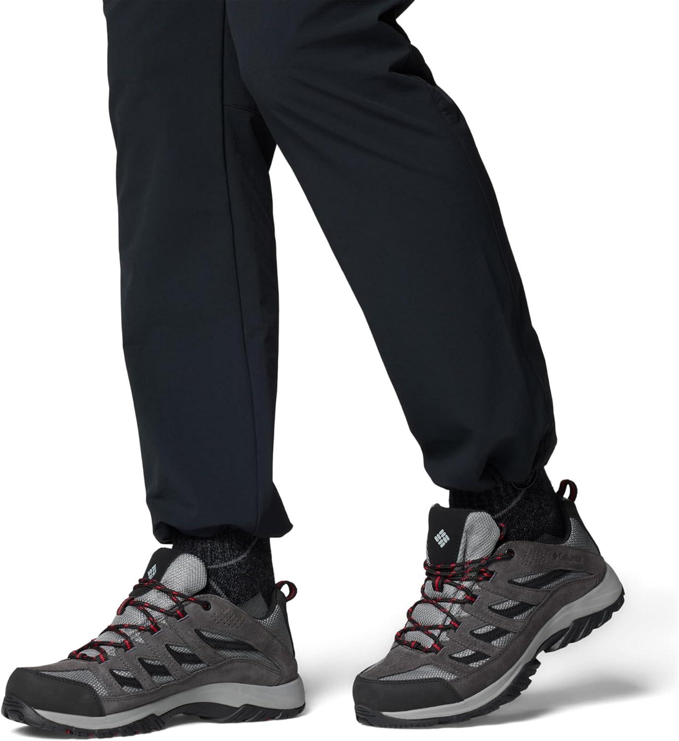 imageColumbia Mens Crestwood Hiking BootsDark GreyMountain Red