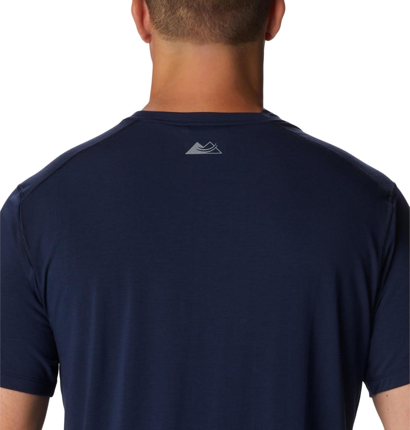 imageColumbia Mens Endless Trail Running Tech TeeCollegiate Navy
