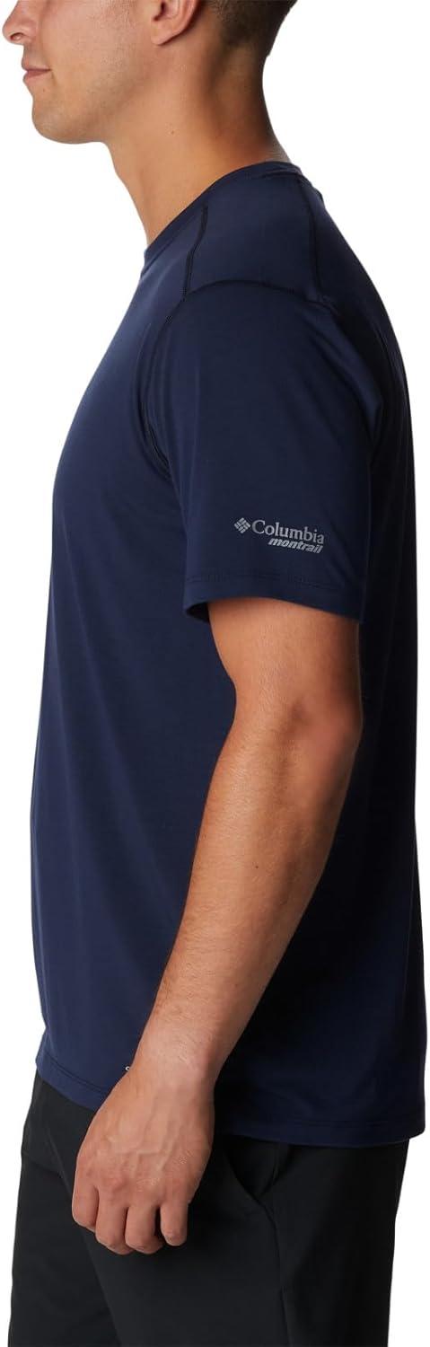 imageColumbia Mens Endless Trail Running Tech TeeCollegiate Navy