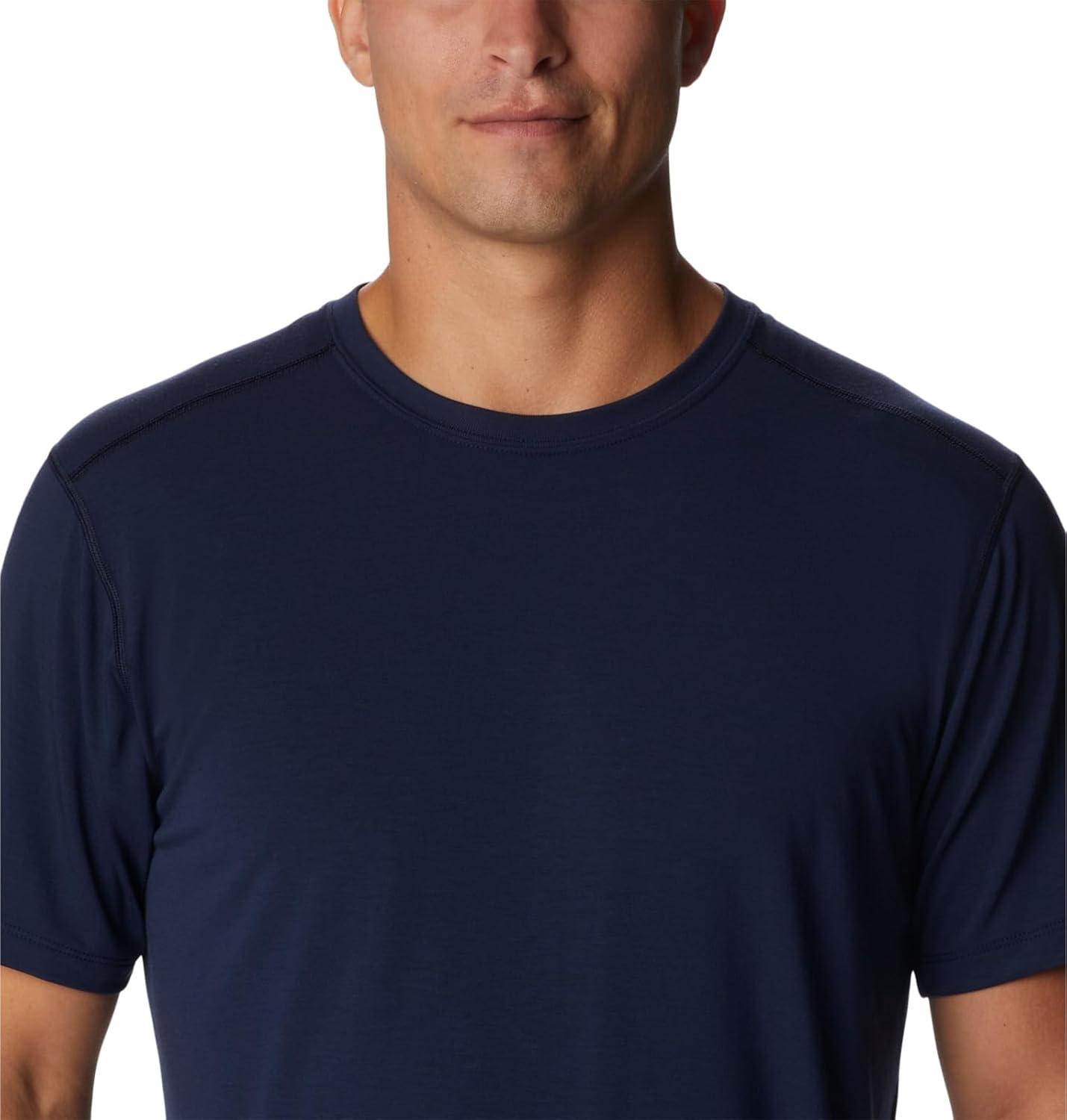 imageColumbia Mens Endless Trail Running Tech TeeCollegiate Navy