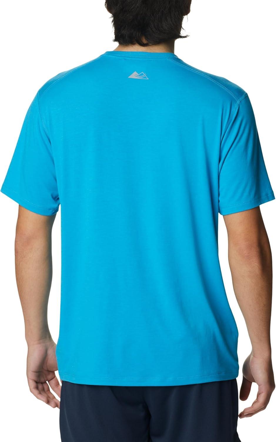 imageColumbia Mens Endless Trail Running Tech TeeOcean Blue