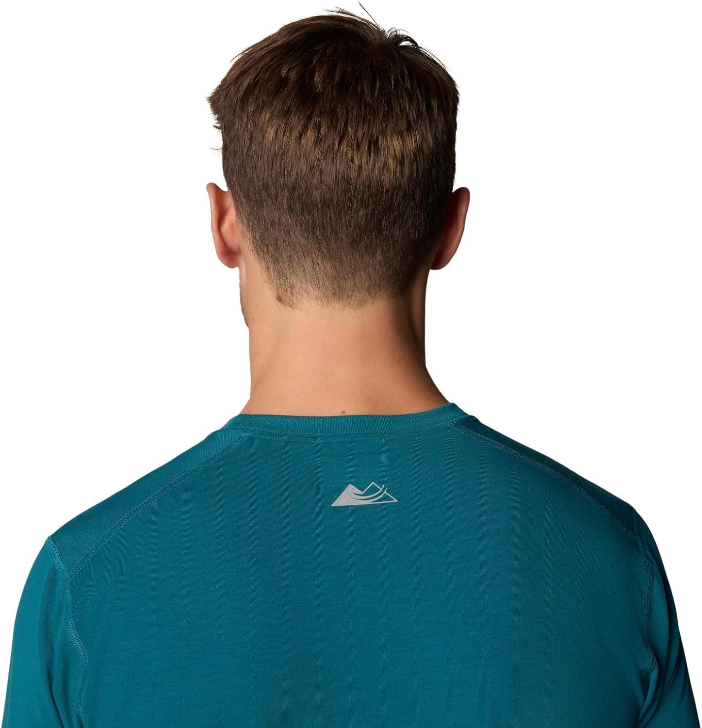 imageColumbia Mens Endless Trail Running Tech TeeRiver Blue