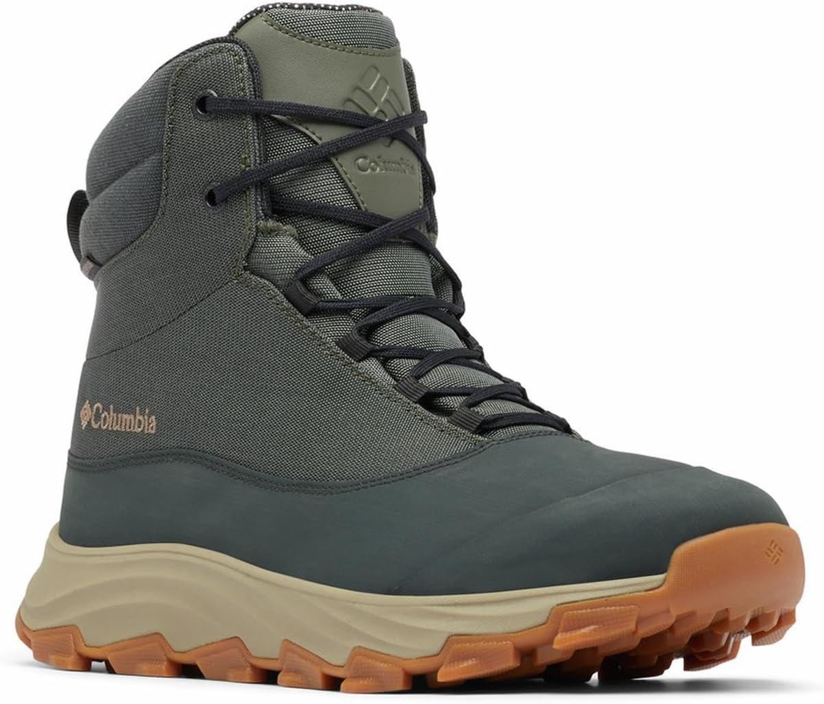imageColumbia Mens Expeditionist Protect Omniheat Insulated Snow BootsGravelDark Moss