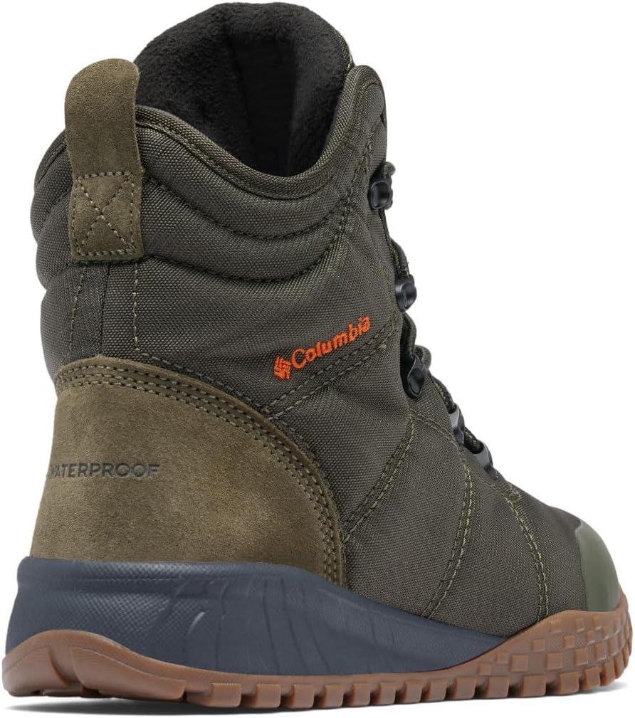 imageColumbia Mens Fairbanks OmniHeat Snow BootsDeep OliveDesert Sun