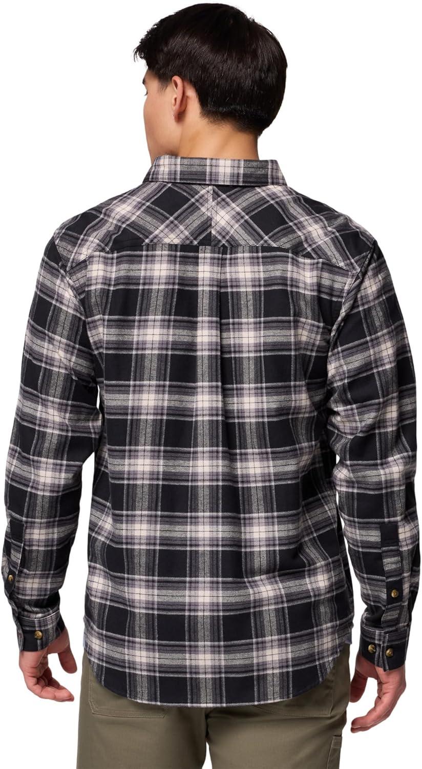 imageColumbia Mens Flare Gun Stretch FlannelBlack Two Lane Tartan