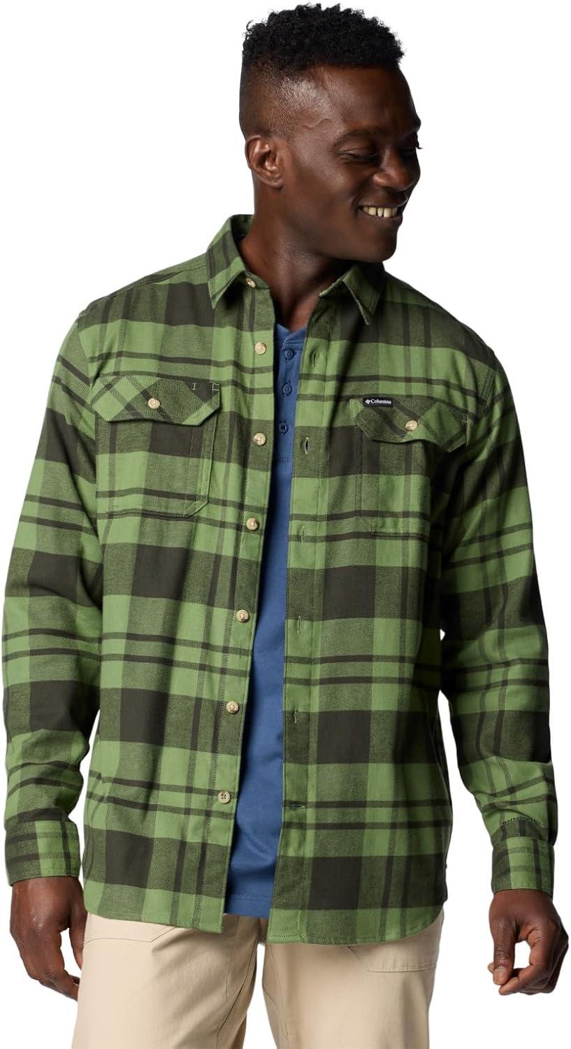 imageColumbia Mens Flare Gun Stretch FlannelCanteen River Crossing Plaid