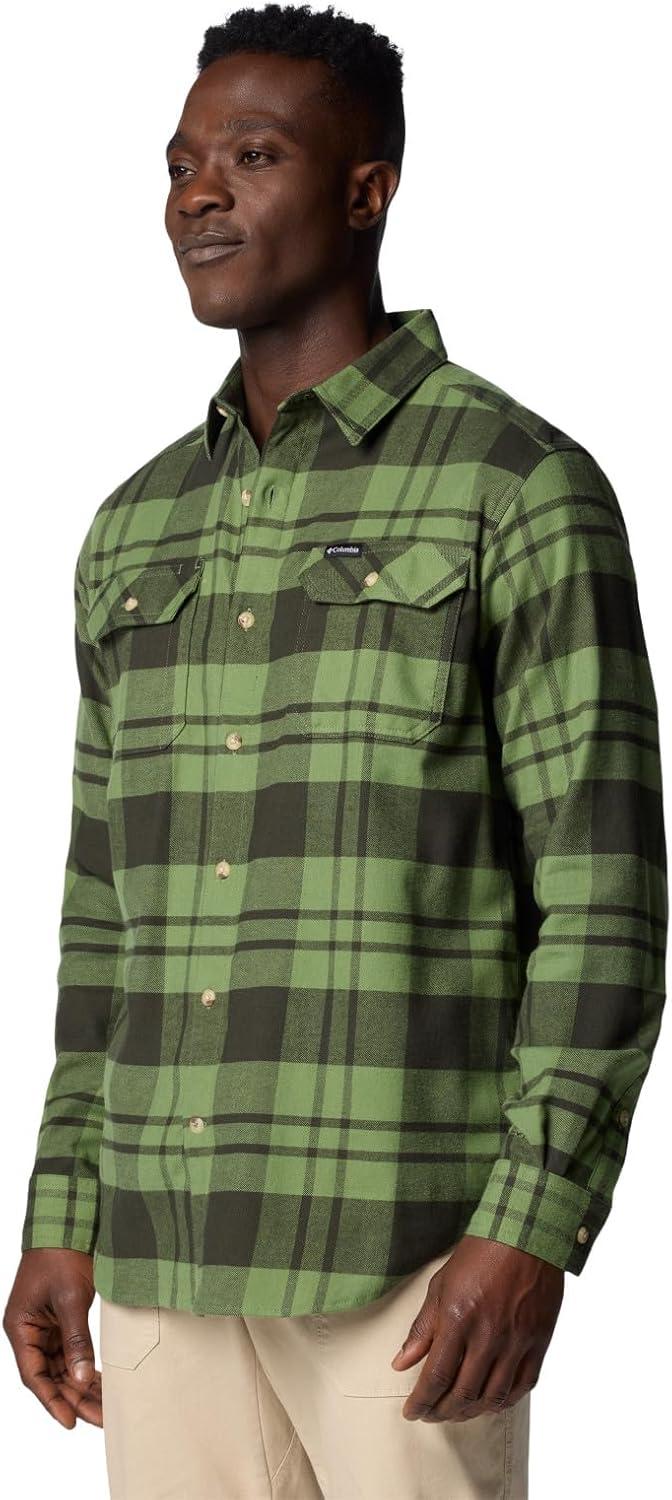 imageColumbia Mens Flare Gun Stretch FlannelCanteen River Crossing Plaid