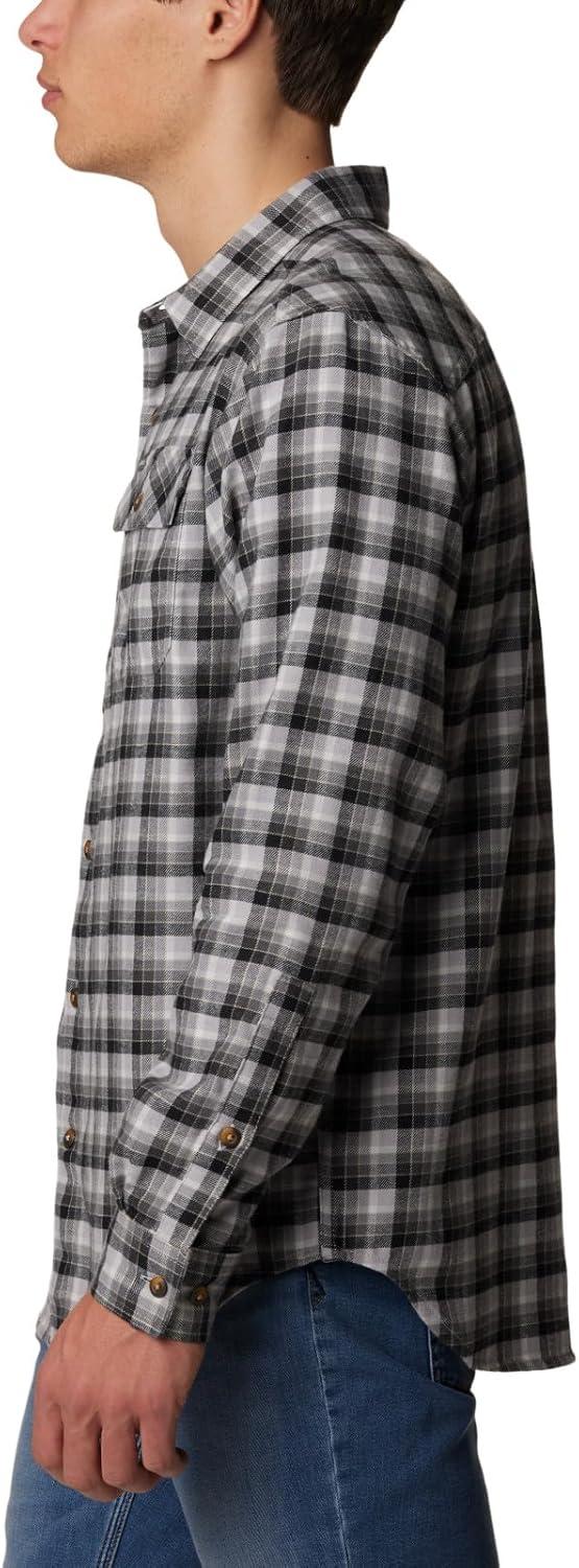imageColumbia Mens Flare Gun Stretch FlannelColumbia Grey Gradient Check