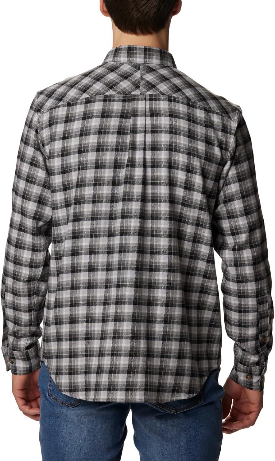 imageColumbia Mens Flare Gun Stretch FlannelColumbia Grey Gradient Check