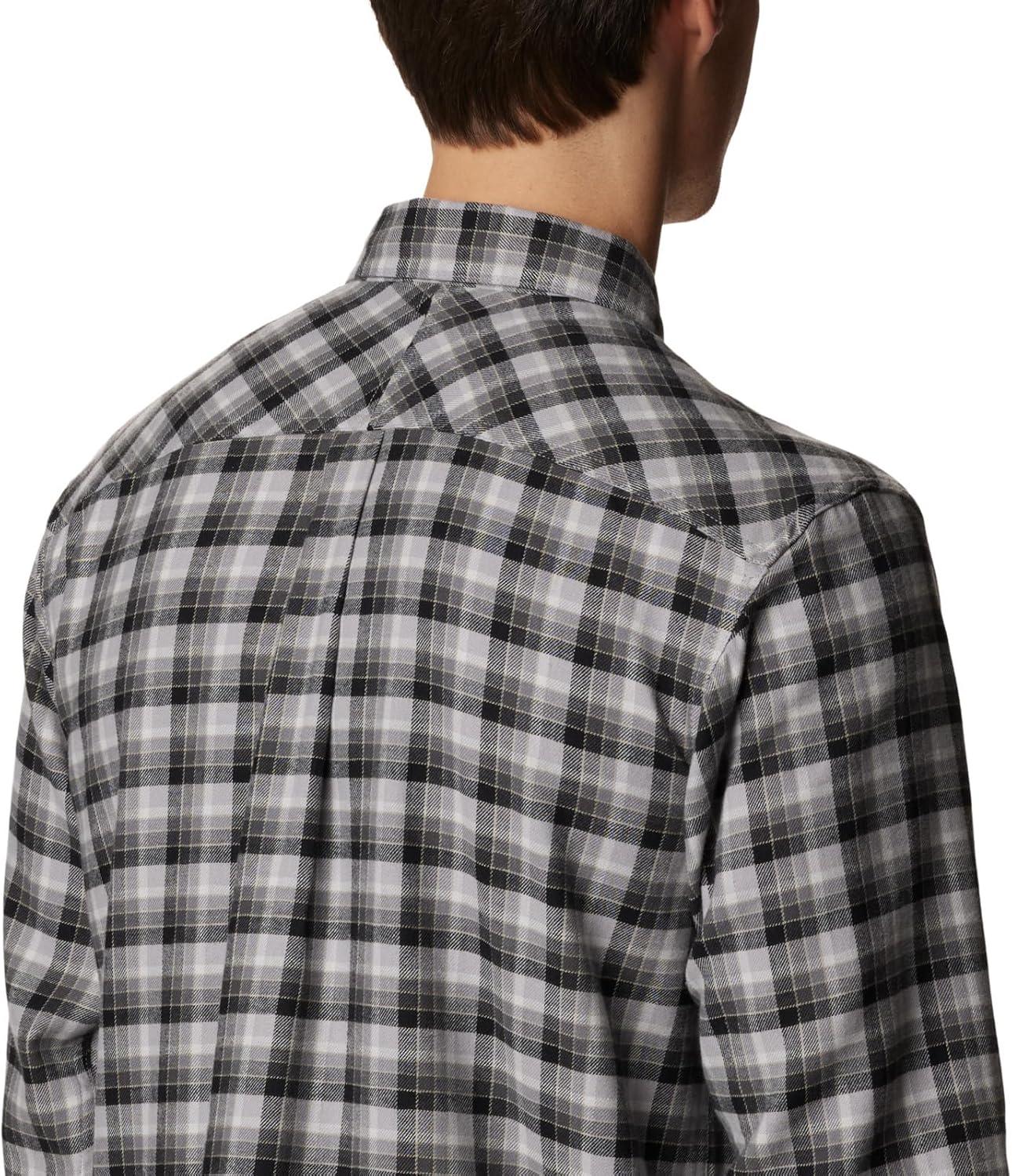 imageColumbia Mens Flare Gun Stretch FlannelColumbia Grey Gradient Check