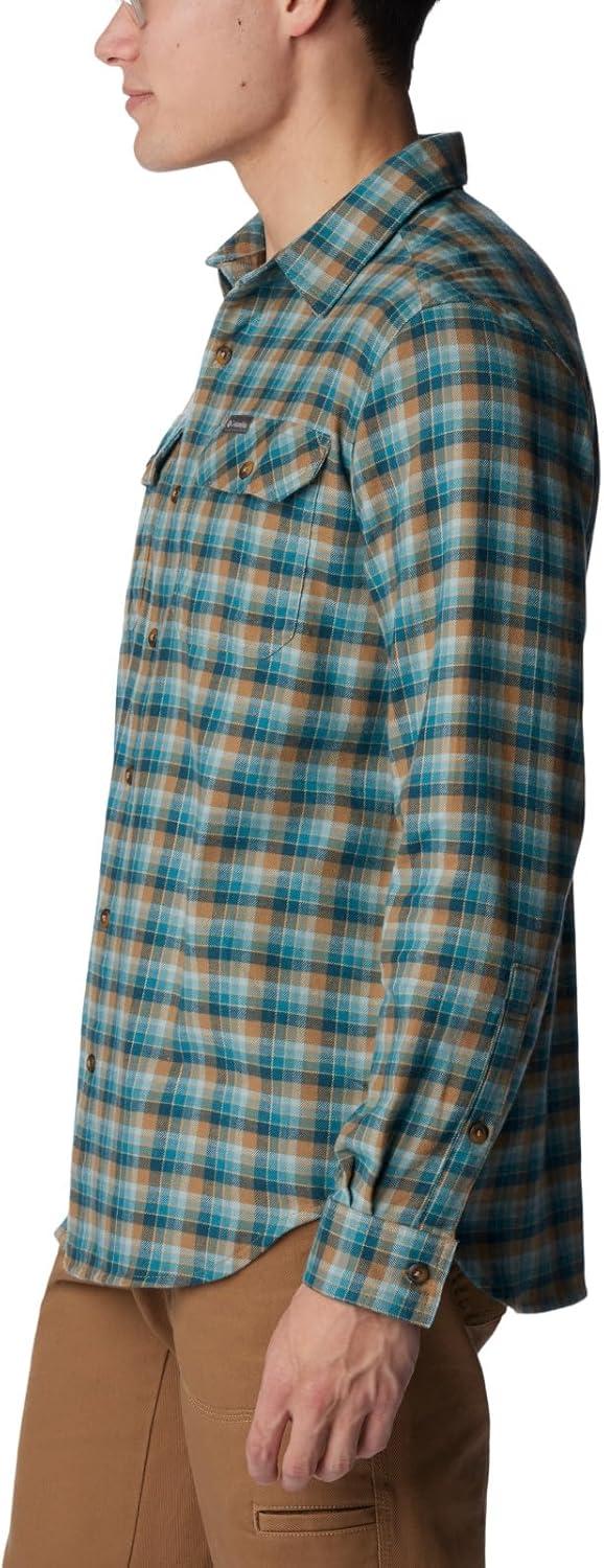 imageColumbia Mens Flare Gun Stretch FlannelDelta Gradient Check