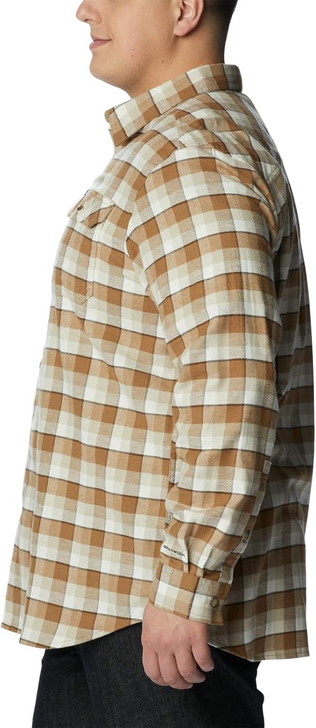 imageColumbia Mens Flare Gun Stretch FlannelDelta Shadow Plaid
