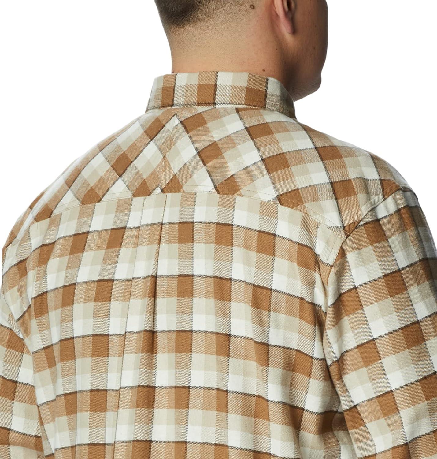 imageColumbia Mens Flare Gun Stretch FlannelDelta Shadow Plaid