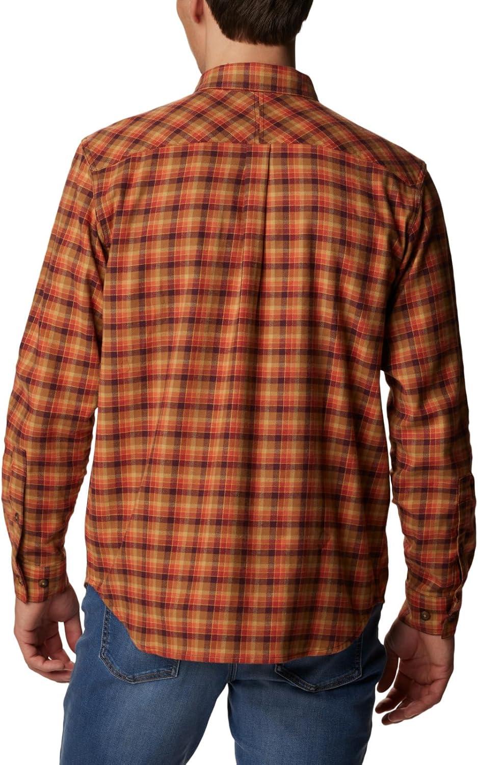 imageColumbia Mens Flare Gun Stretch FlannelElderberry Gradient Check