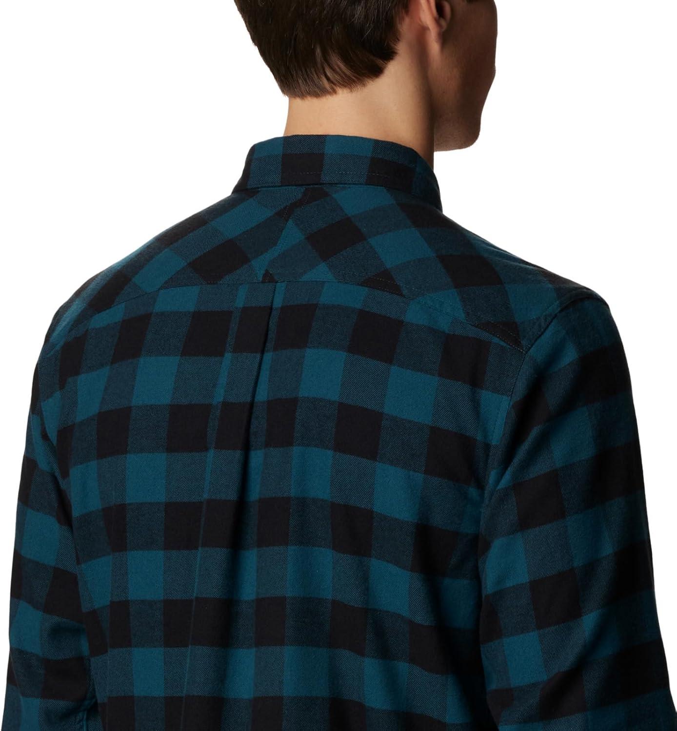 imageColumbia Mens Flare Gun Stretch FlannelNight Wave Buffalo Check