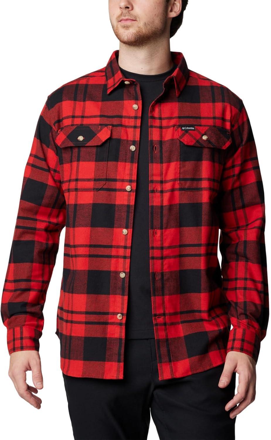 imageColumbia Mens Flare Gun Stretch FlannelSail Red River Crossing Plaid