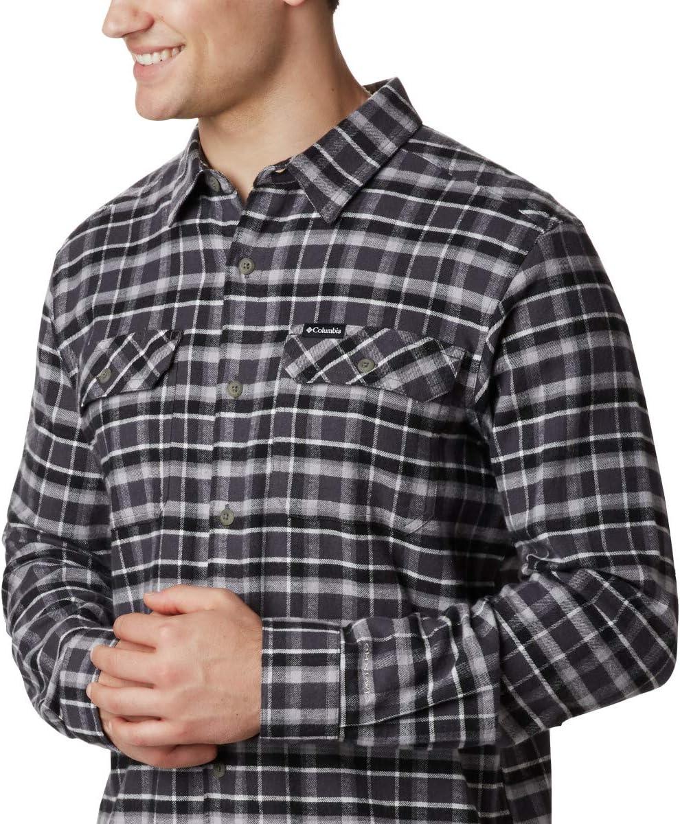 imageColumbia Mens Flare Gun Stretch FlannelShark Grid