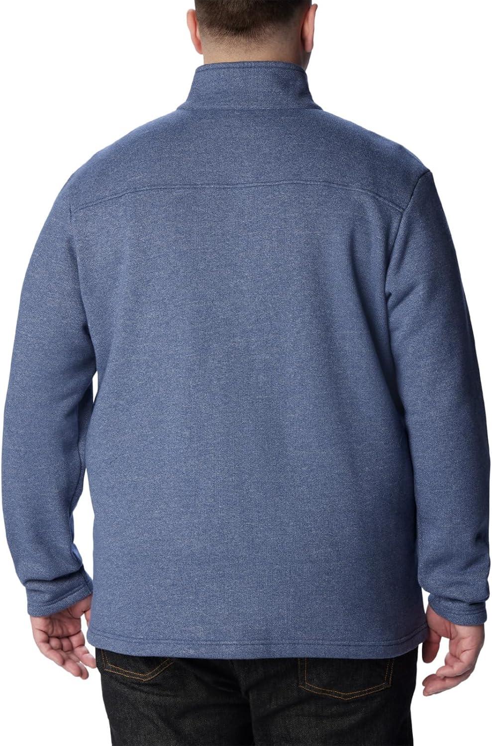 imageColumbia Mens Great Hart Mountain III Half ZipDark Mountain Heather