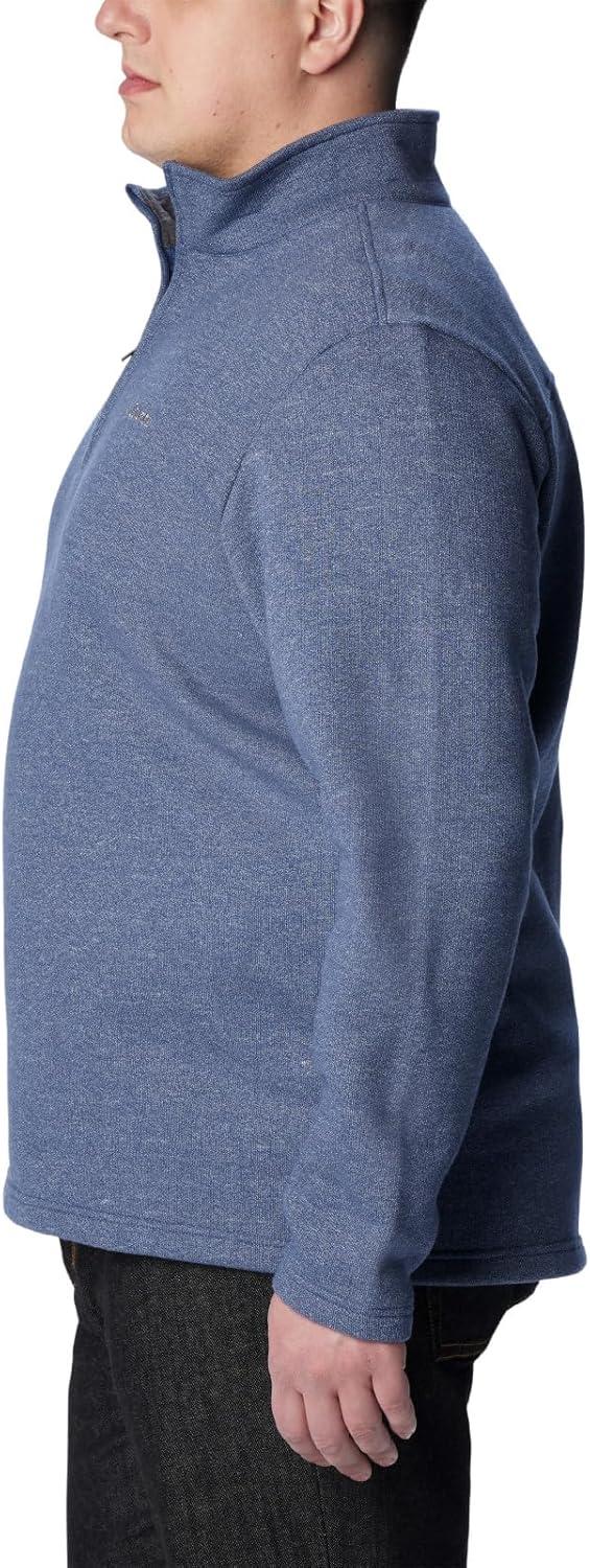 imageColumbia Mens Great Hart Mountain III Half ZipDark Mountain Heather