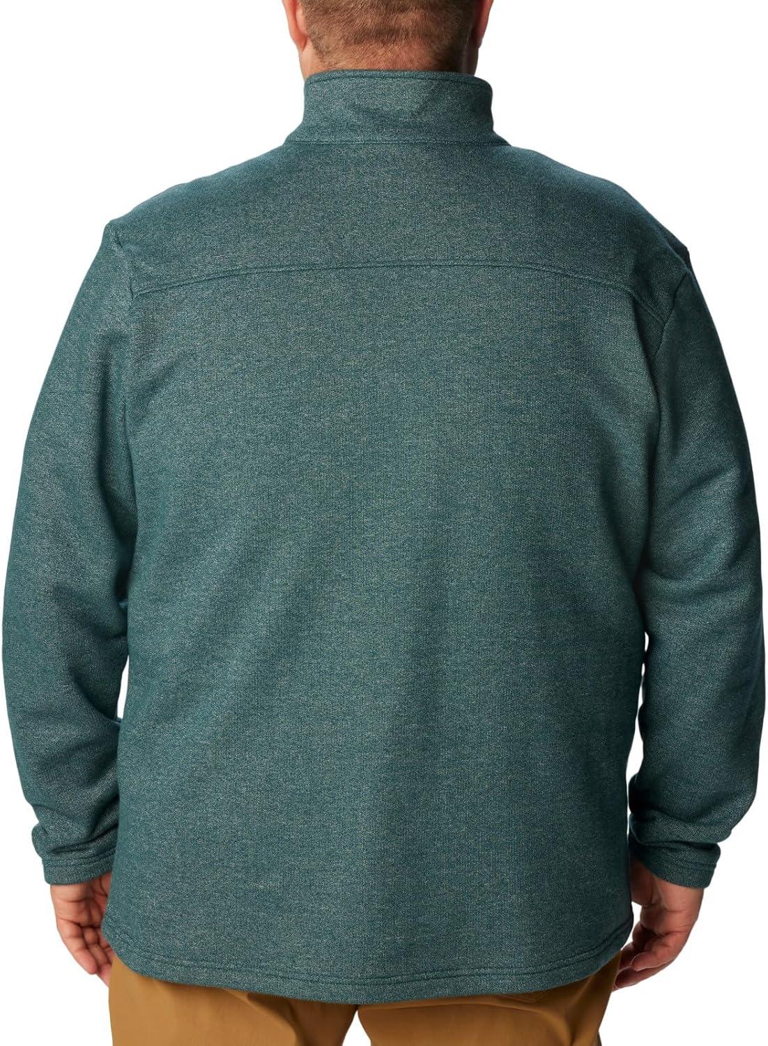 imageColumbia Mens Great Hart Mountain III Half ZipNight Wave Heather