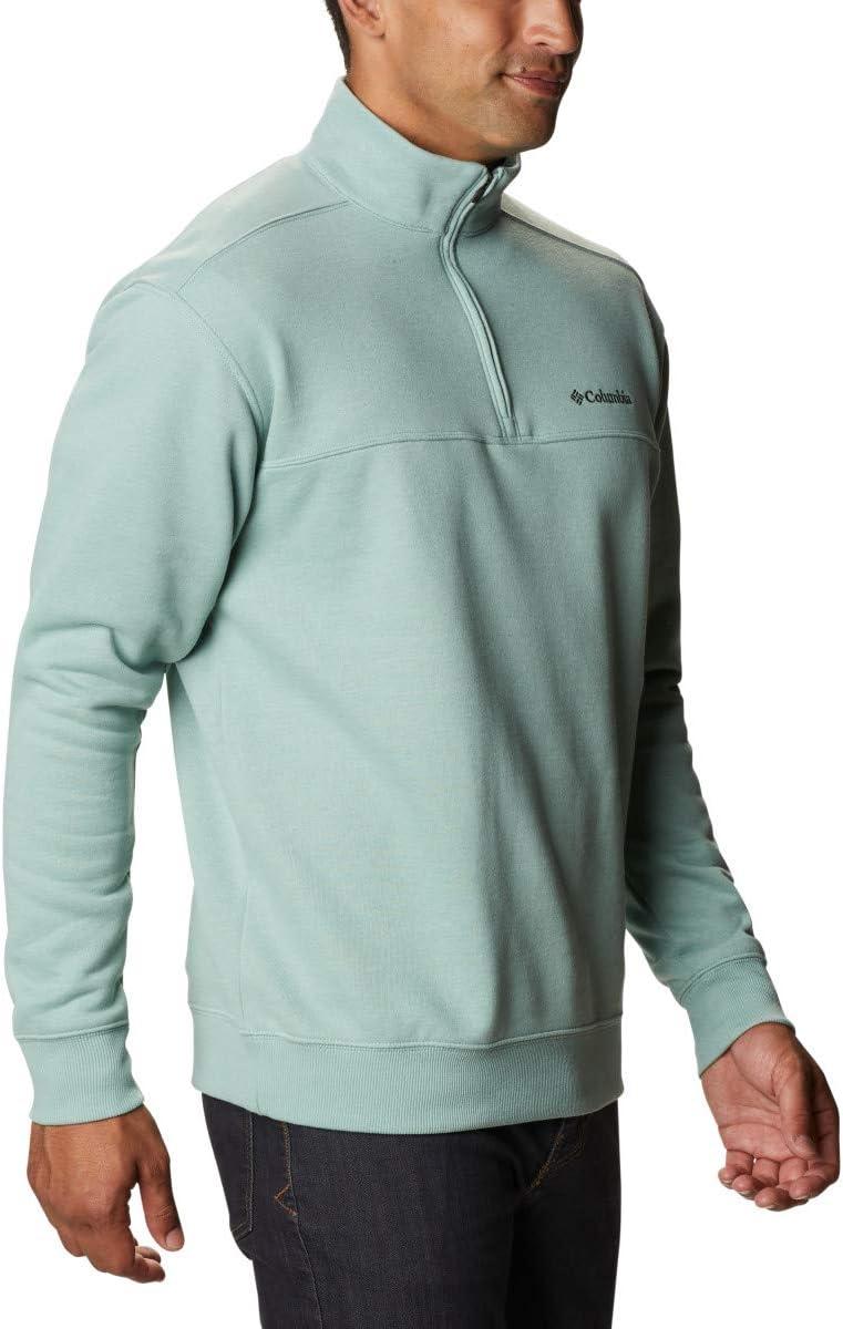 imageColumbia Mens Hart Mountain II Half Zip JacketAqua Tone Heather
