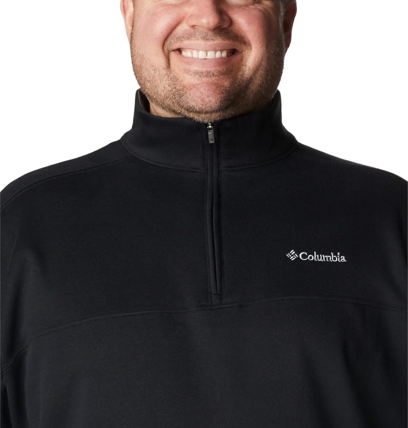 imageColumbia Mens Hart Mountain II Half Zip JacketBlack