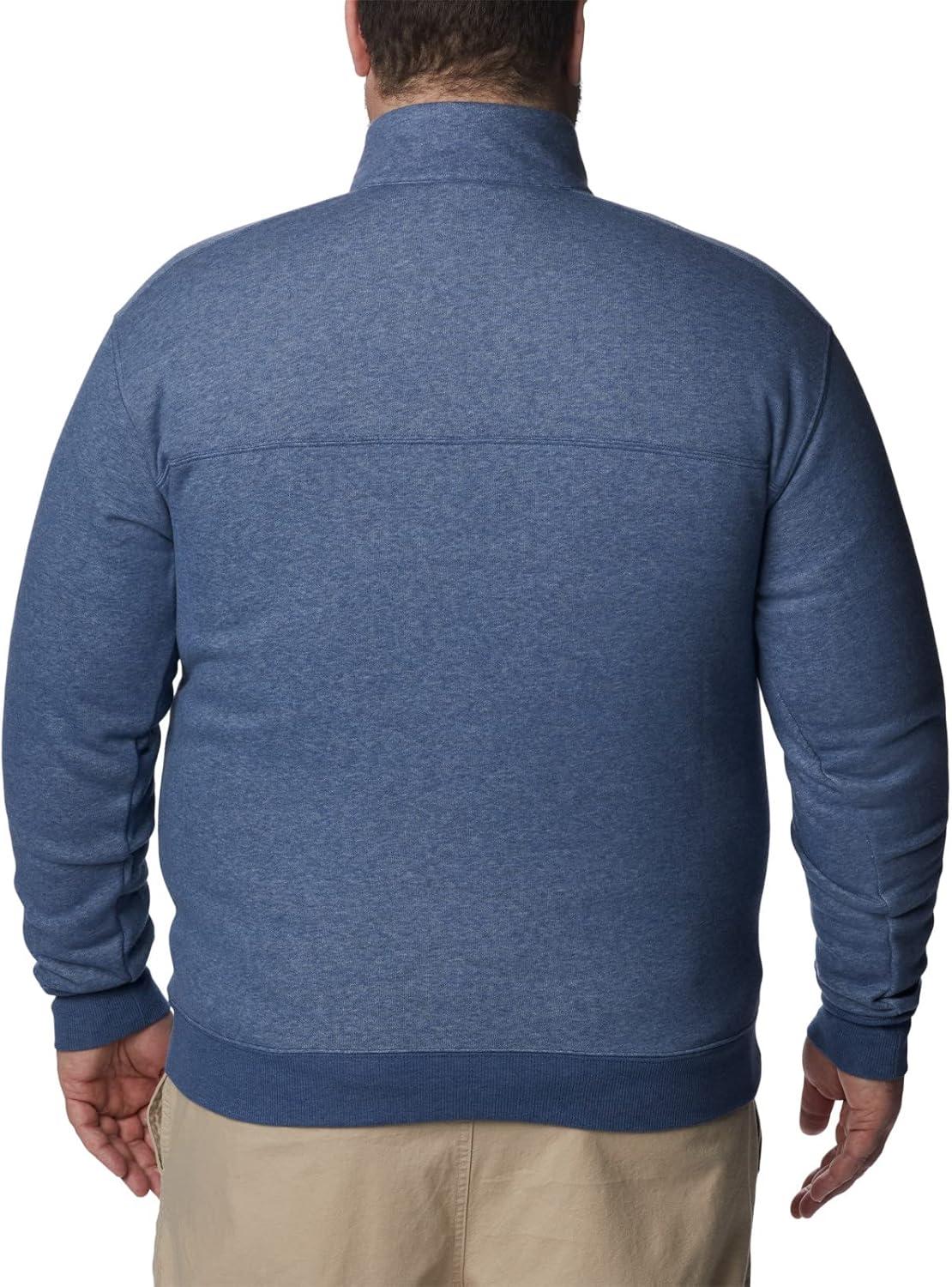 imageColumbia Mens Hart Mountain II Half Zip JacketCarbon Heather