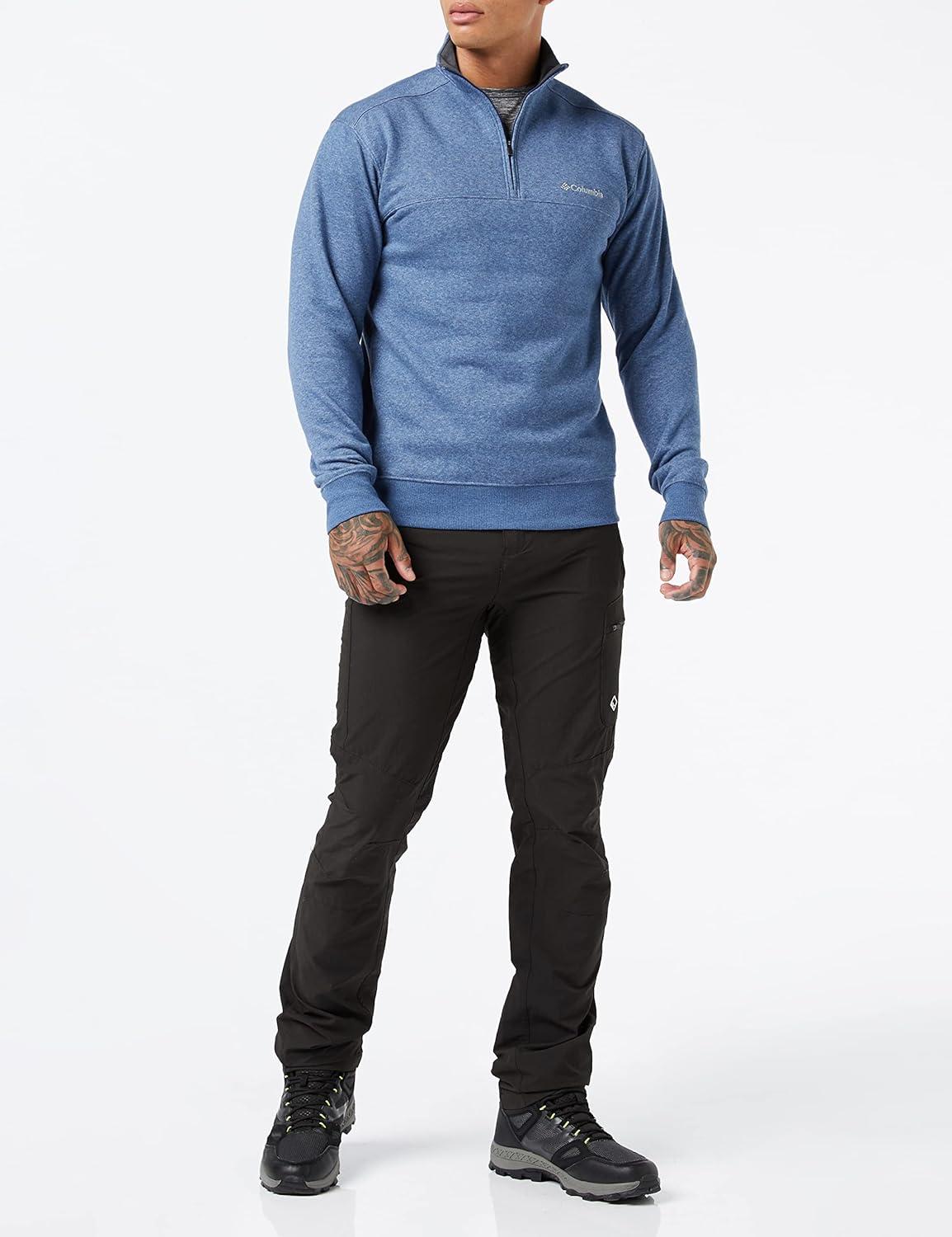 imageColumbia Mens Hart Mountain II Half Zip JacketCarbon Heather